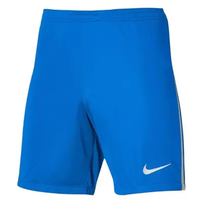 Nike LEAGUE III SHORTS Pánské fotbalové kraťasy, modrá, velikost