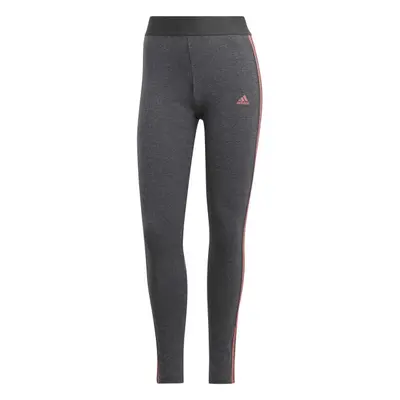 adidas 3-STRIPES LEGGINGS Dámské legíny, tmavě šedá, velikost