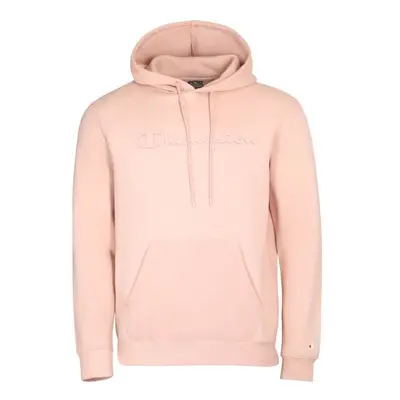 Champion FALL POLY FLEECE HOODED SWEATSHIRT Pánská mikina, růžová, velikost