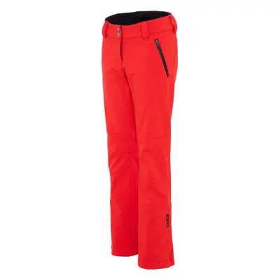 Colmar LADIES PANTS Dámské lyžařské softshellové kalhoty, červená, velikost