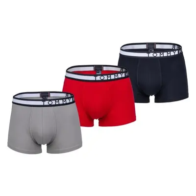 Tommy Hilfiger 3P TRUNK Pánské boxerky, tmavě modrá, velikost