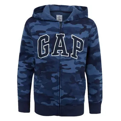 GAP FRENCH TERRY LOGO Chlapecká mikina, tmavě modrá, velikost