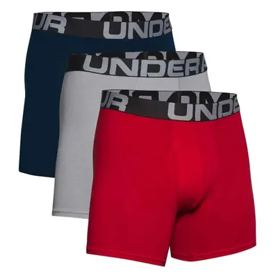 Under Armour CHARGED COTTON 6IN PACK Pánské boxerky, tmavě modrá, velikost