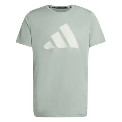 adidas RUN IT TEE Pánské triko, šedá, velikost