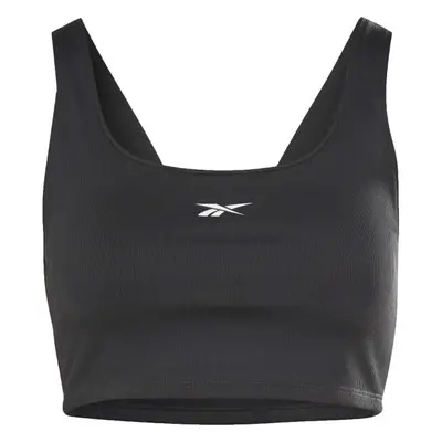 Reebok WOR RIB BRALETTE Dámská podprsenka, černá, velikost