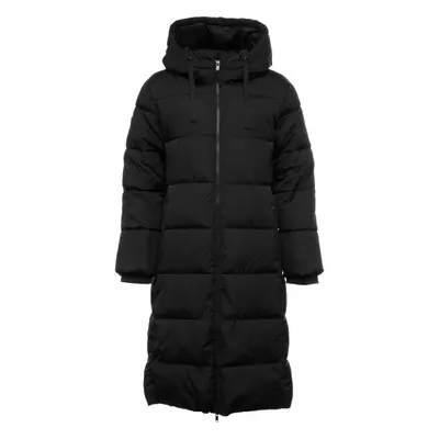 GAP MAXI LONG PUFFER LOGO Dámská zimní bunda, černá, velikost