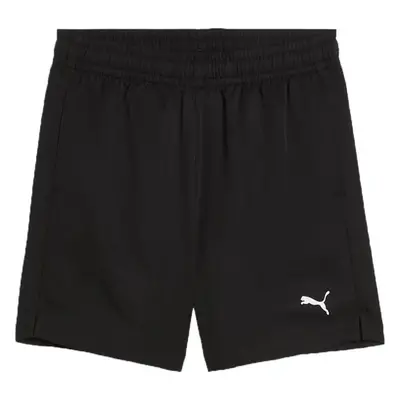 Puma TAD ESSENTIALS WOVEN SHORTS B Chlapecké sportovní trenýrky, černá, velikost