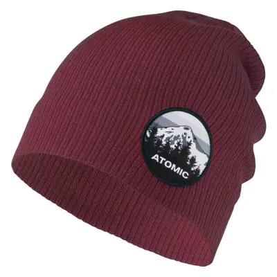 Atomic ALPS PEAK BEANIE Zimní čepice, vínová, velikost