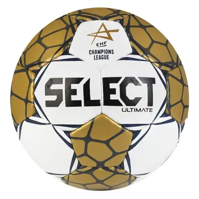 Select HB ULTIMATE EHF CHAMPIONS LEAGUE Házenkářský míč, bílá, velikost