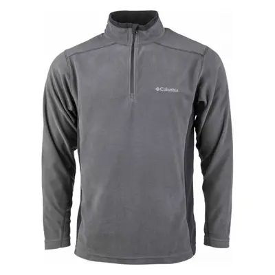 Columbia KLAMATH RANGE II HALF ZIP Pánská outdoorová mikina, šedá, velikost