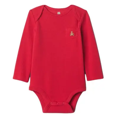 GAP BABY Dětské body, červená, velikost