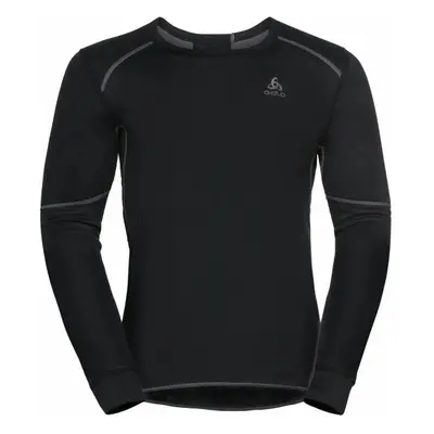 Odlo BL TOP CREW NECK L/S ACTIVE X-WARM ECO Pánská základní vrstva, černá, velikost