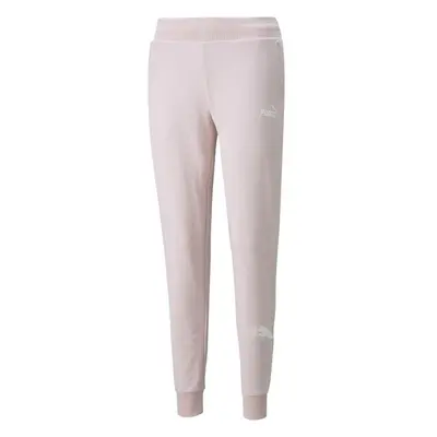 Puma POWER PHIC PANTS TR CL Dámské tepláky, růžová, velikost