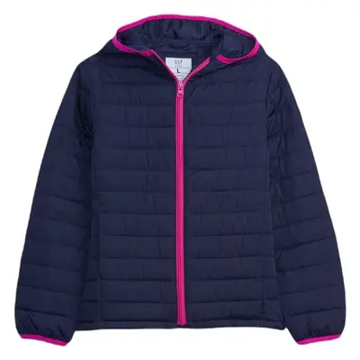 GAP V-LW PUFFER Dívčí bunda, tmavě modrá, velikost