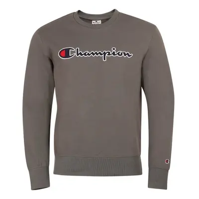 Champion CREWNECK SWEATSHIRT Pánská mikina, tmavě šedá, velikost