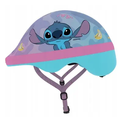 Disney STITCH Dívčí helma na kolo, fialová, velikost