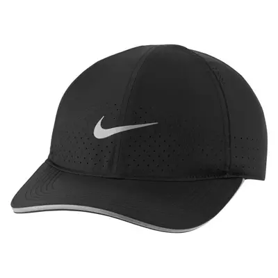 Nike DRI-FIT AEROBILL FEATHERLIGHT Běžecká kšiltovka, černá, velikost