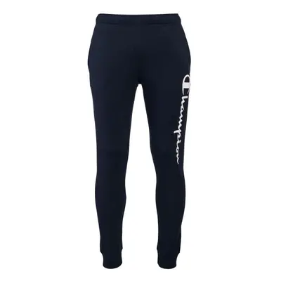 Champion AUTHENTIC RIB CUFF PANTS Pánské tepláky, tmavě modrá, velikost