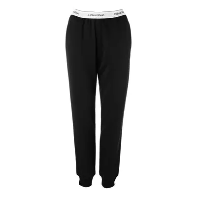 Calvin Klein MODERN COTTON LW RF-JOGGER Dámské tepláky, černá, velikost