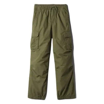 GAP POPLIN PARACHUTE JOGGER Chlapecké kalhoty, khaki, velikost