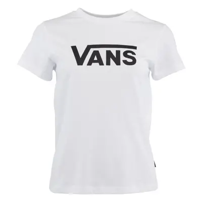 Vans WM DROP V SS CREW-B Dámské tričko, bílá, velikost