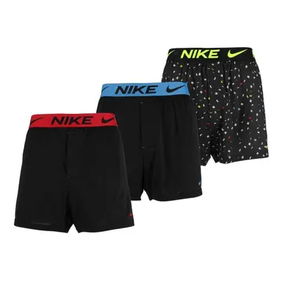 Nike DRI-FIT ESSENTIAL Pánské boxerky, černá, velikost