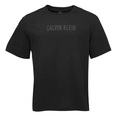 Calvin Klein S/S CREW NECK Pánské triko, černá, velikost