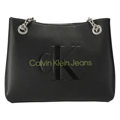 Calvin Klein SCULPTED SHOULDER BAG24 MONO Dámská kabelka, černá, velikost