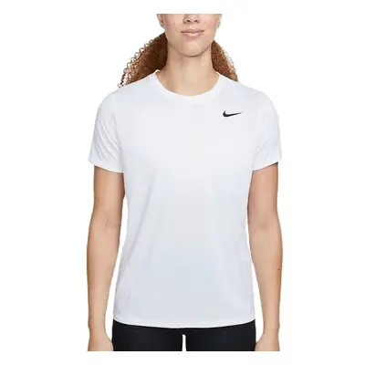 Nike DRI-FIT Dámské tréninkové tričko, bílá, velikost