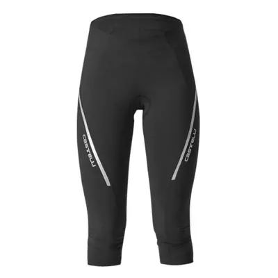 Castelli VELOCISSIMA KNICKER Dámské 3/4 kalhoty na kolo, černá, velikost