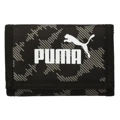 Puma PHASE AOP WALLET Peněženka, černá, velikost