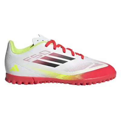 adidas F50 CLUB TF JR Dětské turfy, bílá