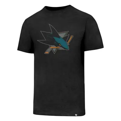 47 NHL SAN JOSE SHARKS CLUB TEE Klubové tričko, černá, velikost