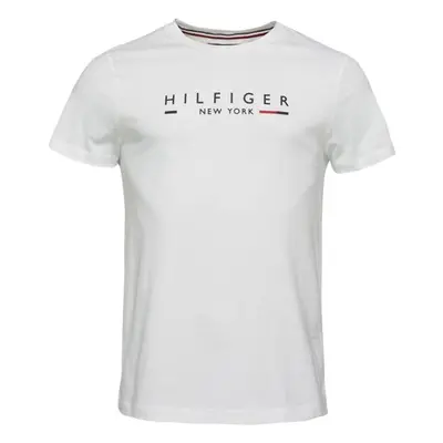 Tommy Hilfiger HILFIGER NEW YORK TEE Pánské triko, bílá, velikost