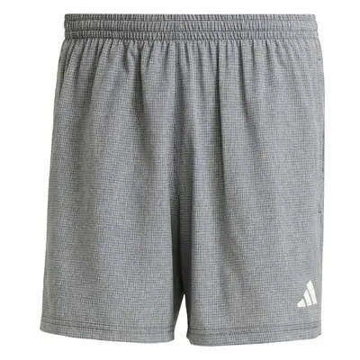 adidas OWN THE RUN SHORTS Pánské běžecké šortky, šedá, velikost