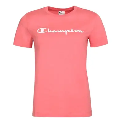 Champion CREWNECK T-SHIRT Dámské tričko, růžová, velikost