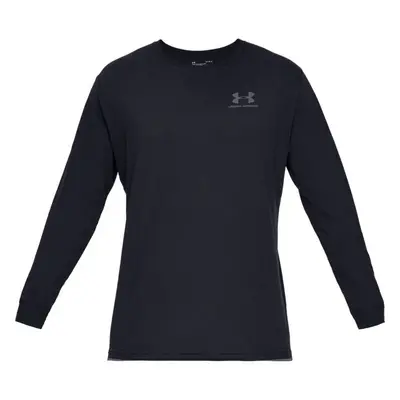 Under Armour SPORTSTYLE LEFT CHEST Pánské triko, černá, velikost