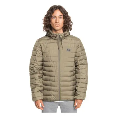 Quiksilver SCALY HOOD Pánská bunda, khaki, velikost