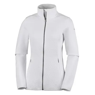 Columbia ROFFE RIDGE FULL ZIP FLEECE Dámská fleecová mikina, bílá, velikost