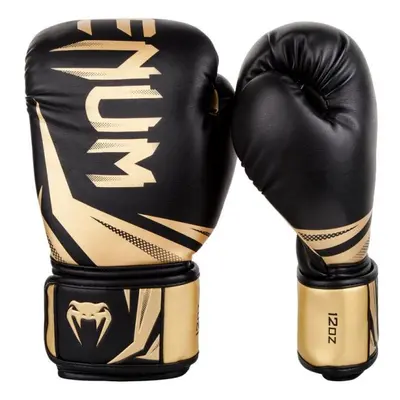 Venum CHALLENGER 3.0 BOXING GLOVES Boxerské rukavice, černá, velikost