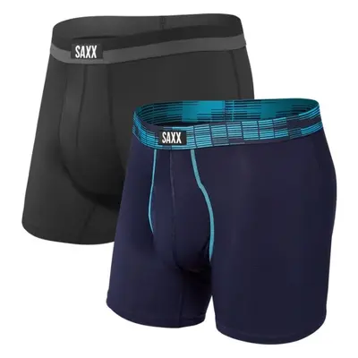 SAXX SPORT MESH 2PK Pánské boxerky, tmavě šedá, velikost