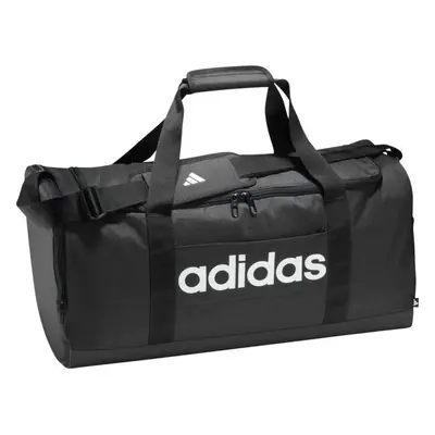 adidas LINEAR DUFFEL Sportovní taška, černá, velikost