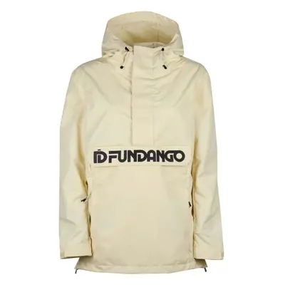 FUNDANGO BETULA LOGO ANORAK Dámská přechodová bunda, žlutá, velikost