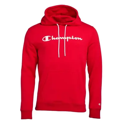 Champion AMERICAN CLASSICS HOODED SWEATSHIRT Pánská mikina, červená, velikost