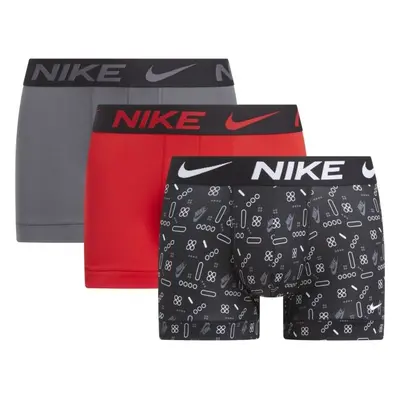 Nike DRI-FIT ESSENTIAL Pánské boxerky, tmavě šedá, velikost