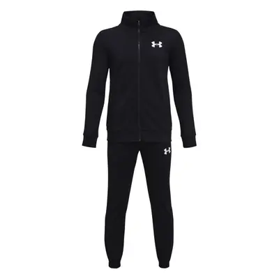 Under Armour KNIT TRACK SUIT Chlapecká sportovní souprava, černá, velikost