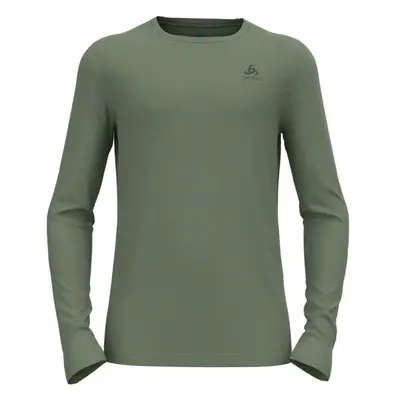 Odlo NATURAL MERINO Pánské termotričko s dlouhým rukávem, khaki, velikost