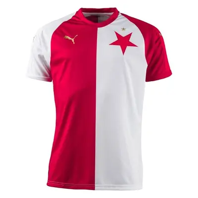 Puma SK SLAVIA CUP PRO Pohárový fotbalový dres, červená, velikost