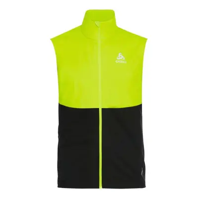 Odlo ZEROWEIGHT WARM VEST Pánská vesta, reflexní neon, velikost