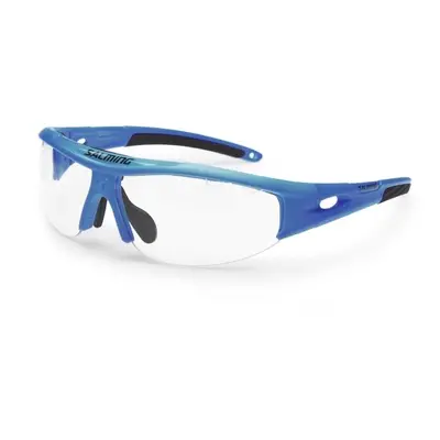 Salming V1 PROTEC EYEWEAR JR Juniorské ochranné brýle na florbal, modrá, velikost